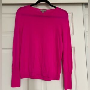 J. Crew Vibrant Pink sweater
